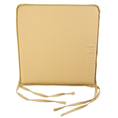 Plain square seat - pad, outdoor