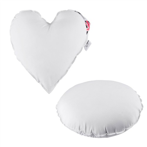 Super microfibre heart round - microfibre, heart,
