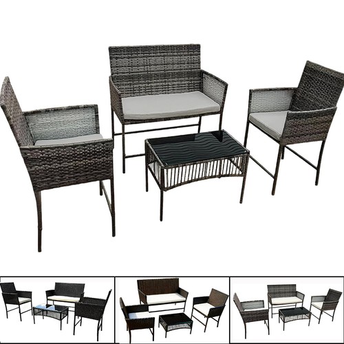 Piece rattan garden sofa - piece,