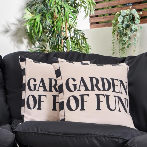 Ohs slogan garden - ohs, cushion