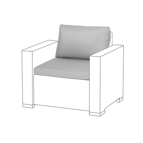 2pc replacement cushions pads - 2pc,