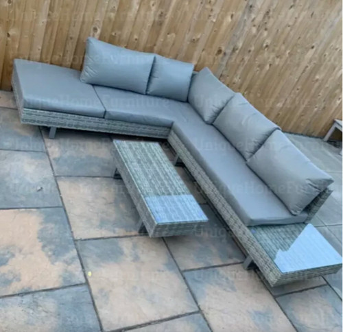 Corner garden furniture - garden,