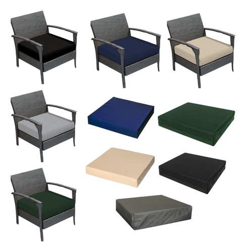 Outdoor rattan chair seat - outdoor,