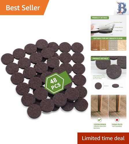 Felt furniture pads pcs - pads, 48