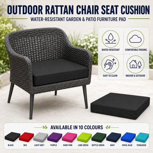 Outdoor rattan chair - outdoor, seat