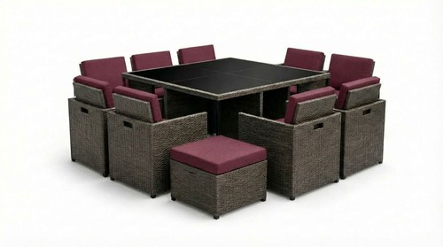16pc rattan garden furniture - 16pc,