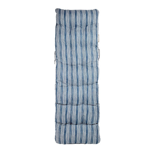 Sun lounger cushion 162cm blue - cushion,