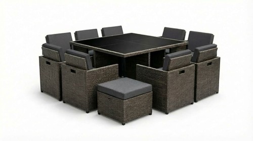 16pc rattan garden - 16pc,