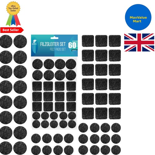 Versatile pack felt pads - 60-pack,